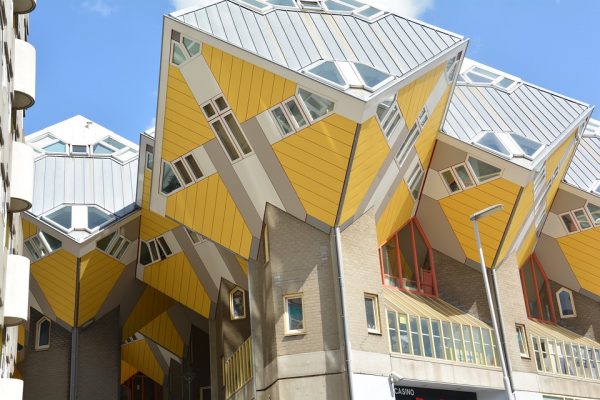 The cubehouses in Rotterdam