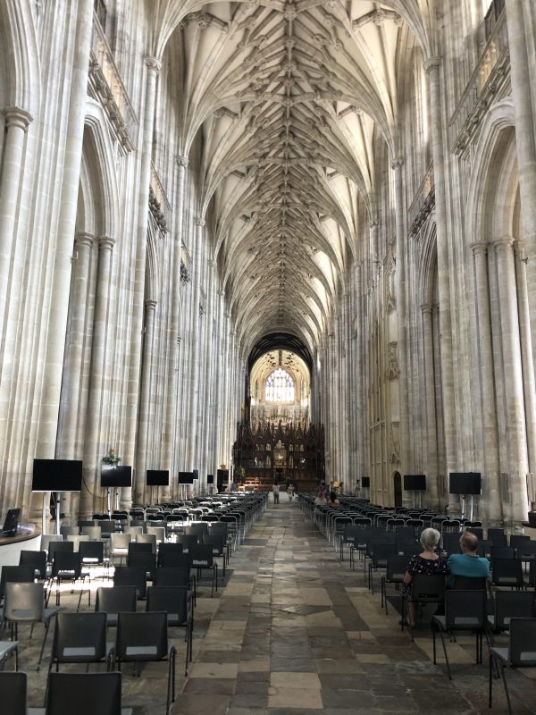 cathedral pews