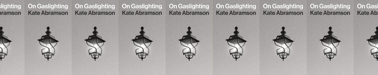 On Gaslighting book cover, repeated