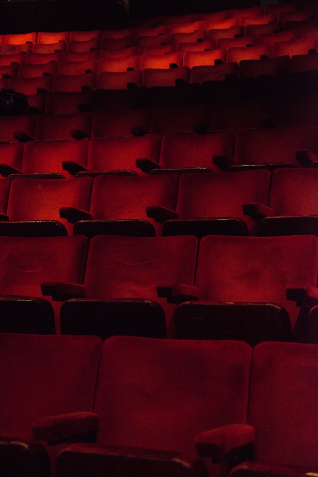 West End red theatre chairs image